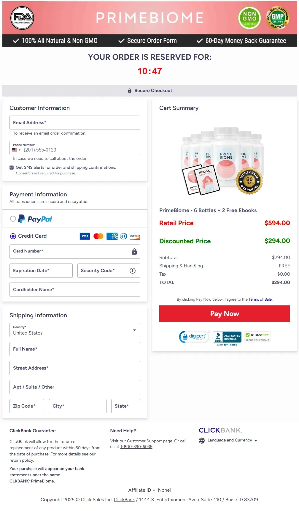Prime Biome-secure-checkout